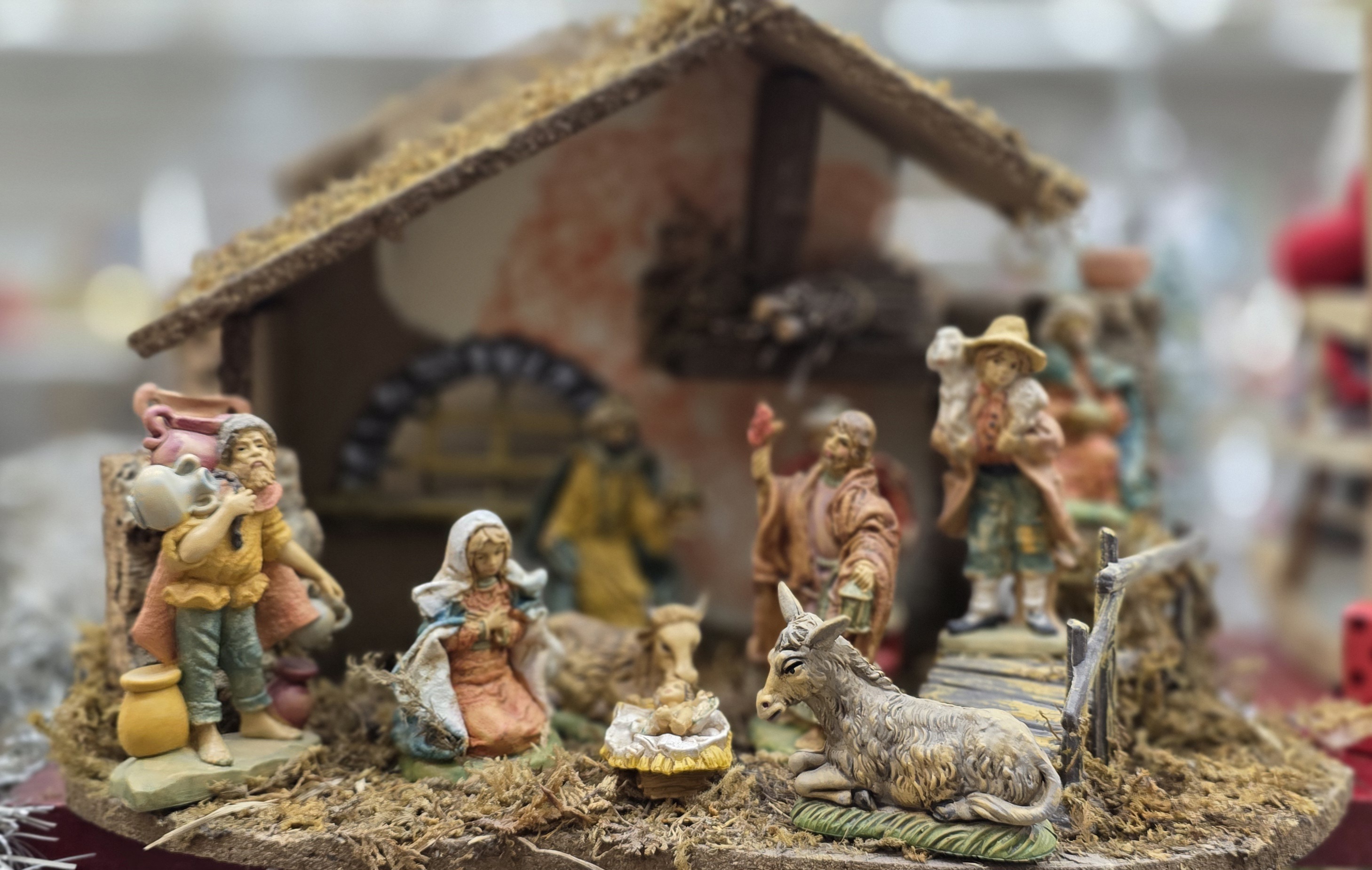 Pesebre italiano 12cm, 10 piezas. Solo figuras - 2